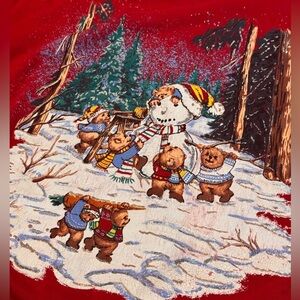 Vintage Grandma Christmas Graphic Sweatshirt